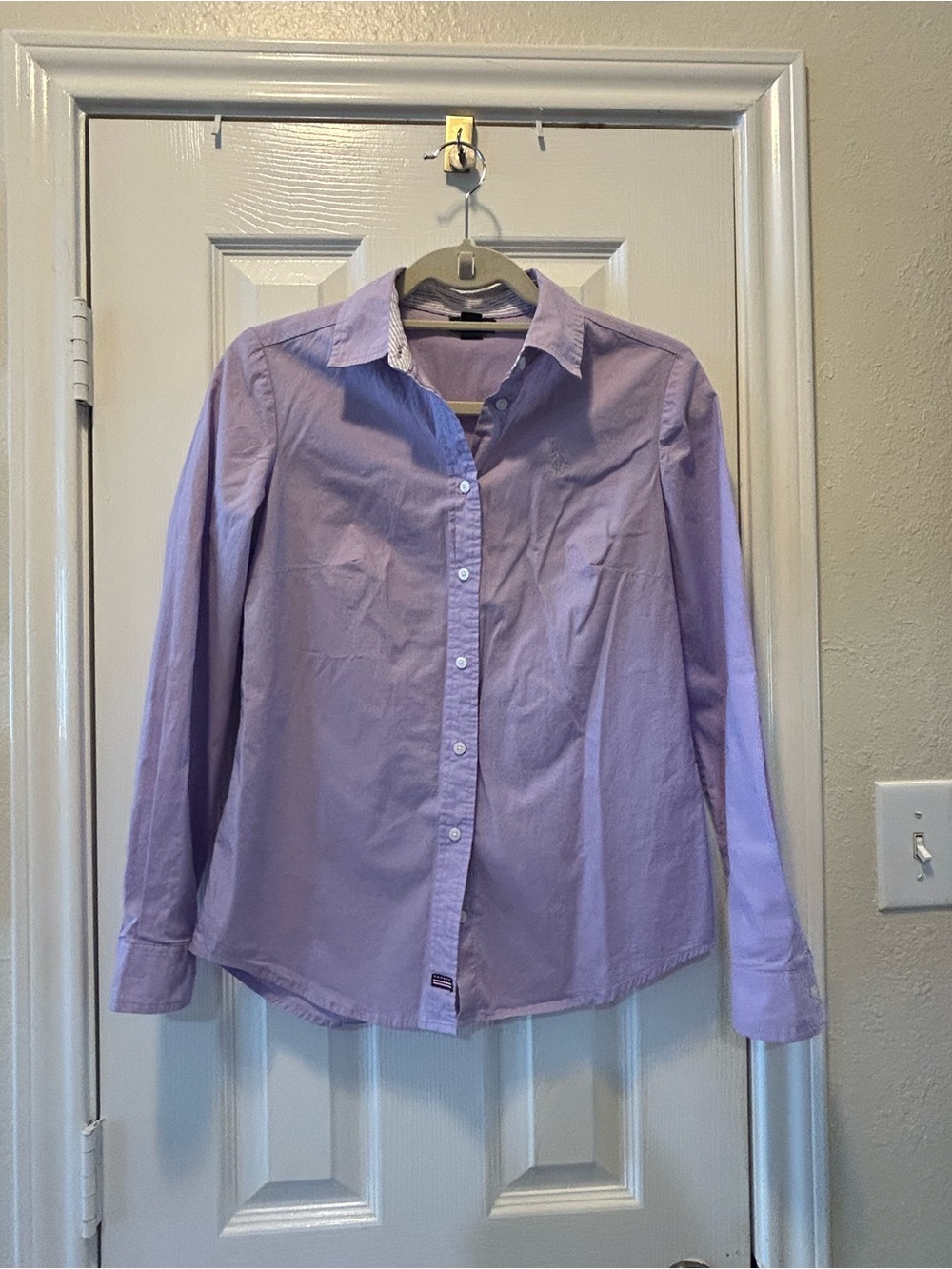 U.S. Polo Assn. Light Lavender Button-Down Shirt